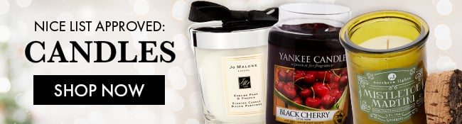 Nice list approved: Candles. Shop Now