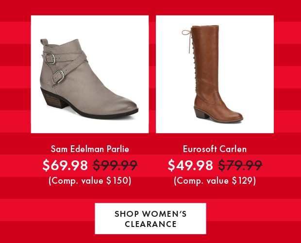 SHOP WOMEN'S CLEARANCE