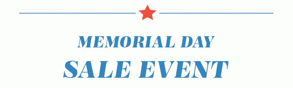 Memorial Day sale event.