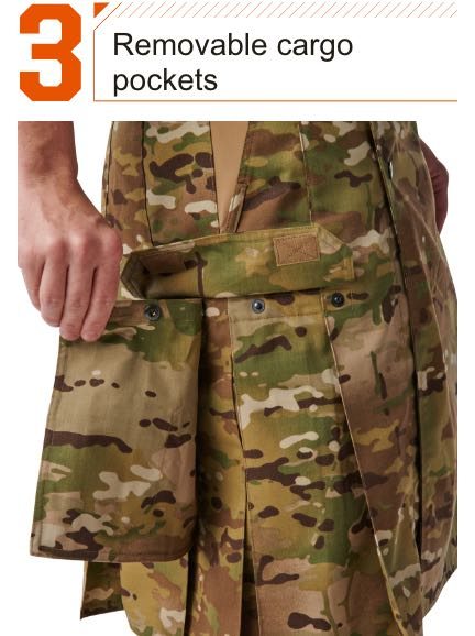 Removable cargo pockets