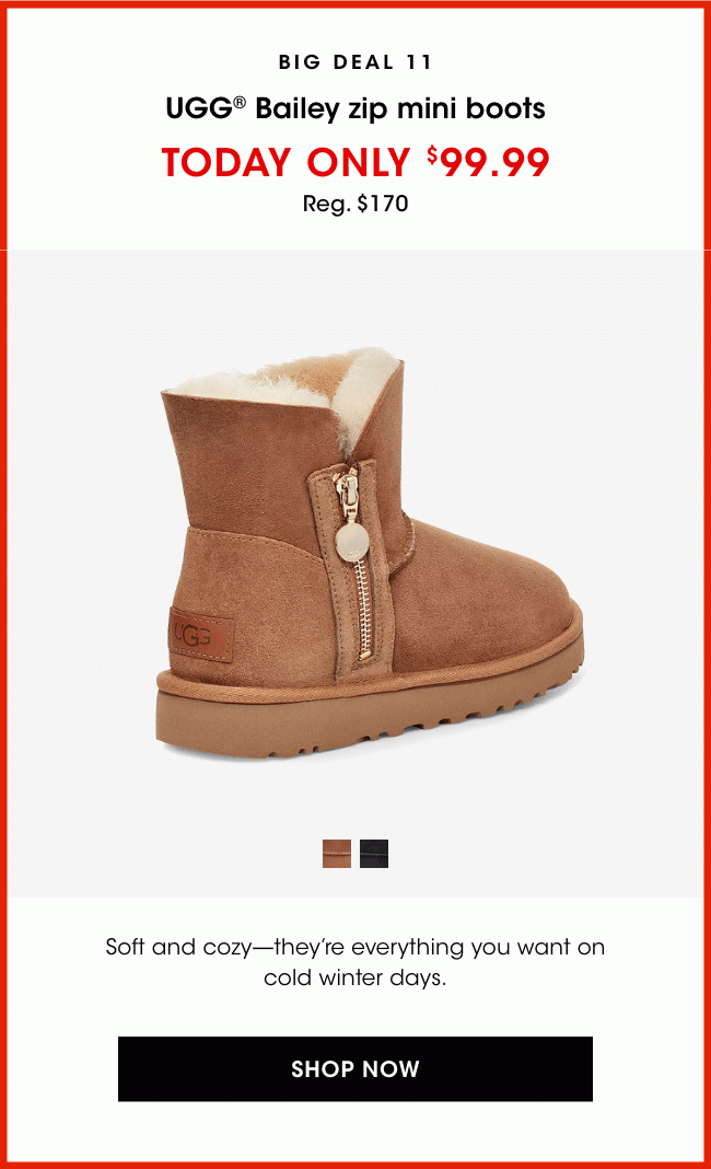 UGG BAILEY ZIP BOOTS