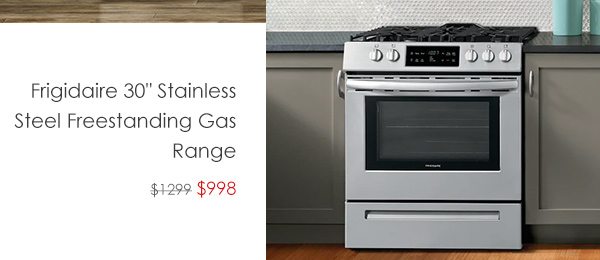 Shop Frigidaire 30 Stainless Steel Freestanding Gas Range