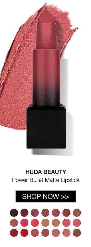 HUDA Beauty Power Bullet Matte Lipstick