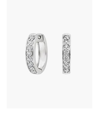 Luxe Diamond Huggie Earrings