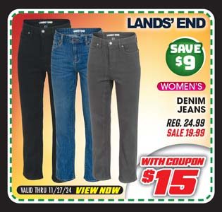 Lands End Women's Jeans