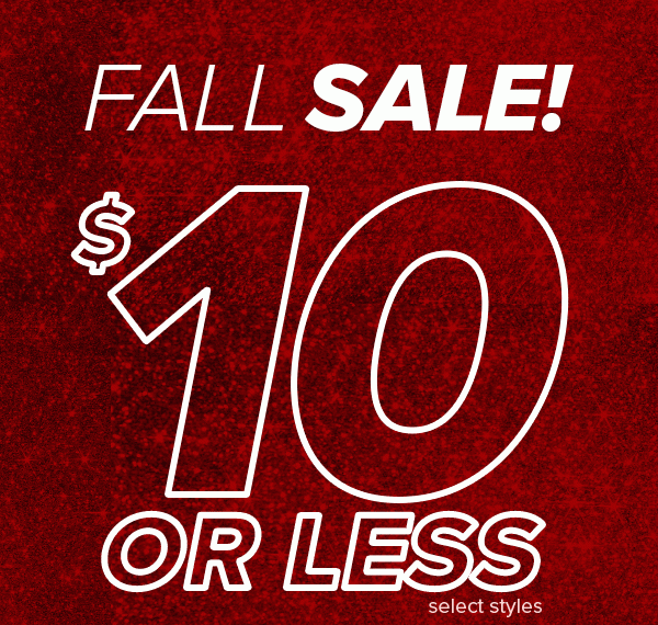 Shop $10 Sale