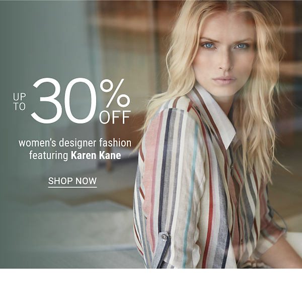 Up to 30% off women's designer fashion featuring Karen Kane. Shop Now.