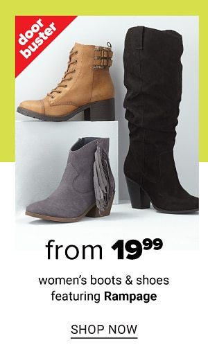 From 19.99 Shoes & Boots feat. Rampage - Shop Now