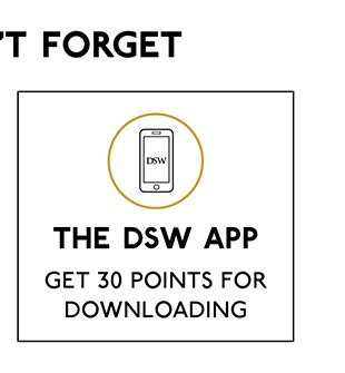 THE DSW APP