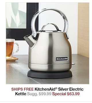 KitchenAid ® Silver Electric Kettle