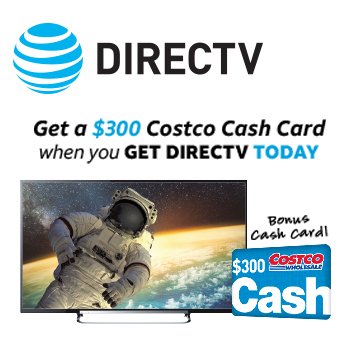 Bonus Gift Card; Call to Get DIRECTV