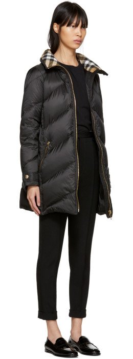 Burberry eastwick chevron quilted on sale coat