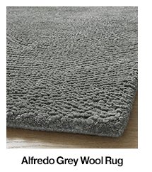 Alfredo Grey Wool Rug