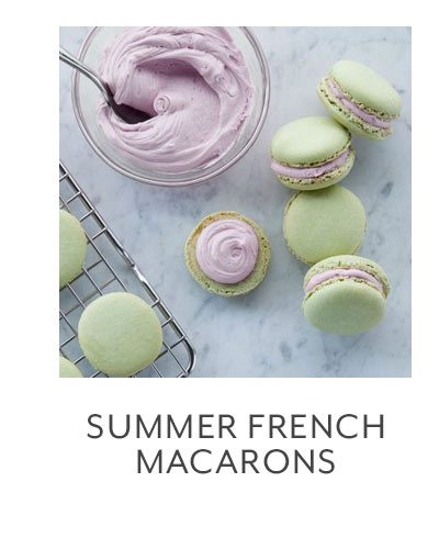 Summer French Macarons 