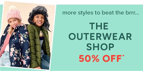 50% off Outerwear