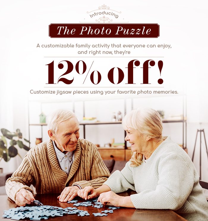 What's better than a photo puzzle? A discounted photo puzzle!