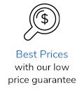 Best prices with our low prices guarantee