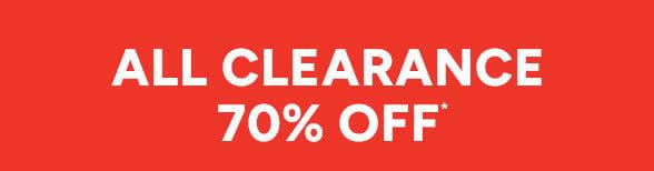 70% off Clearance