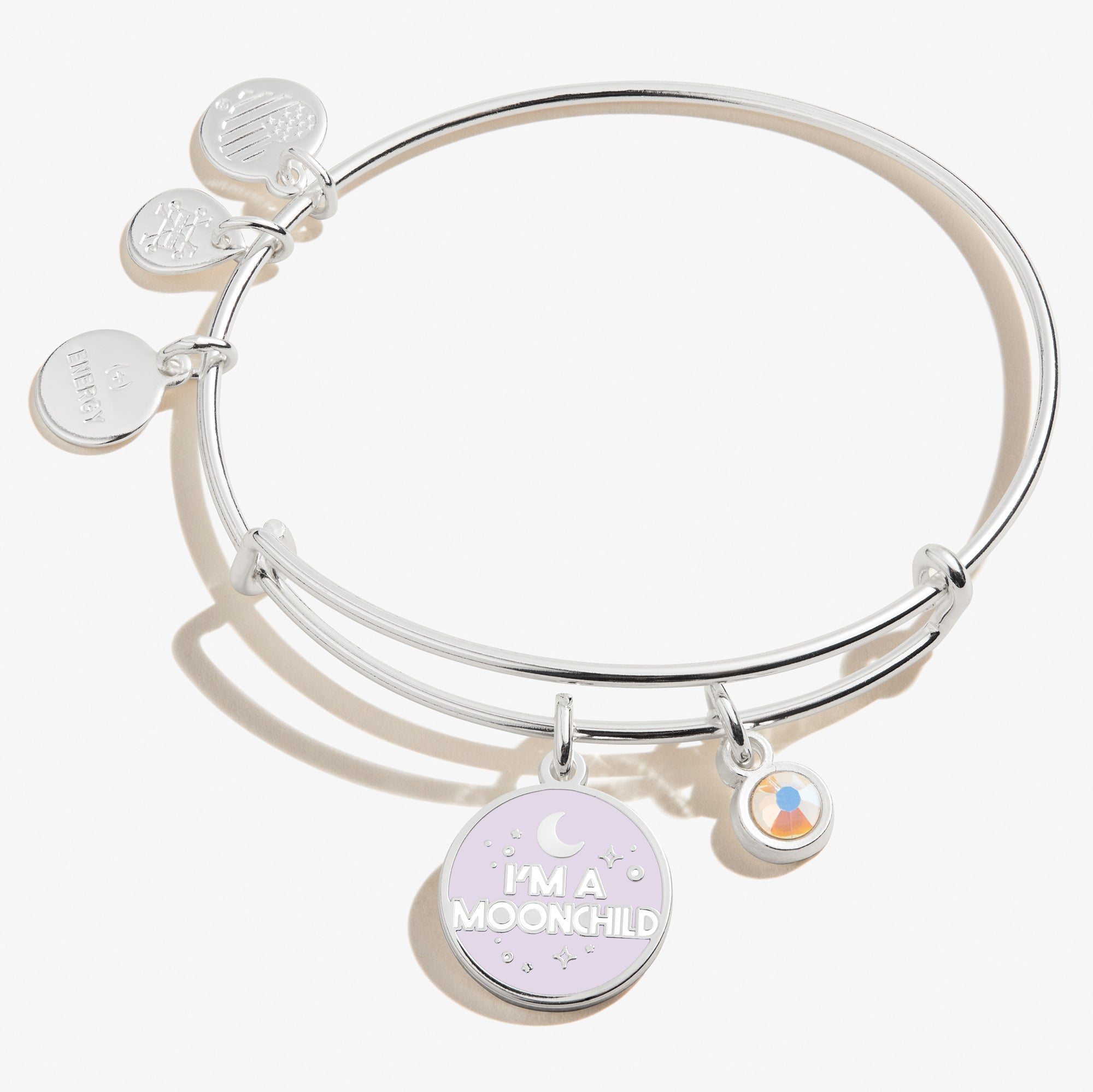 Image of 'I'm a Moonchild' Duo Charm Bangle