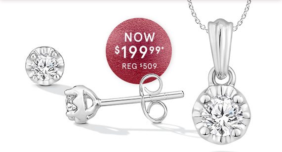 Diamond Solitaire Boxed Set, Now Only $199.99