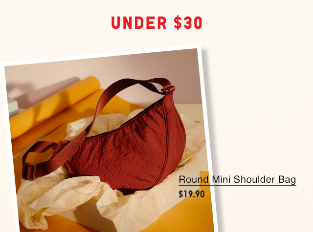 PDP1 - ROUND MINI SHOULDER BAG