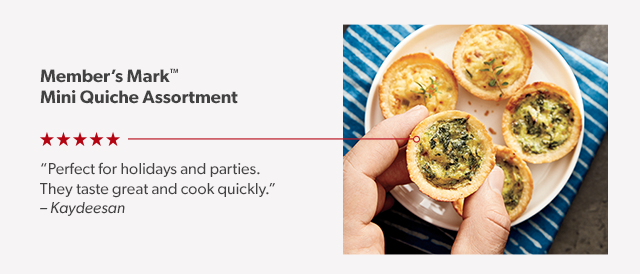 Member's Mark™ Mini Quiche Assortment