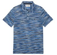 ALLOVER SPACEDYE POLO