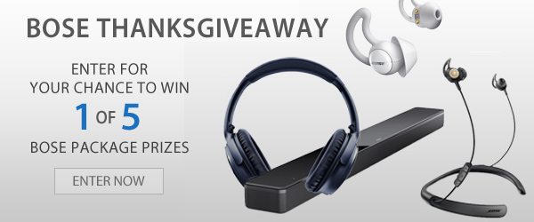 Bose giveaway