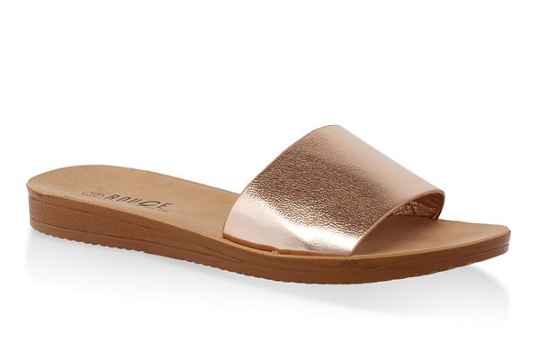 Wide Band Slide Sandals