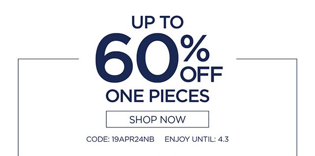 Up to 60% Off One Pieces