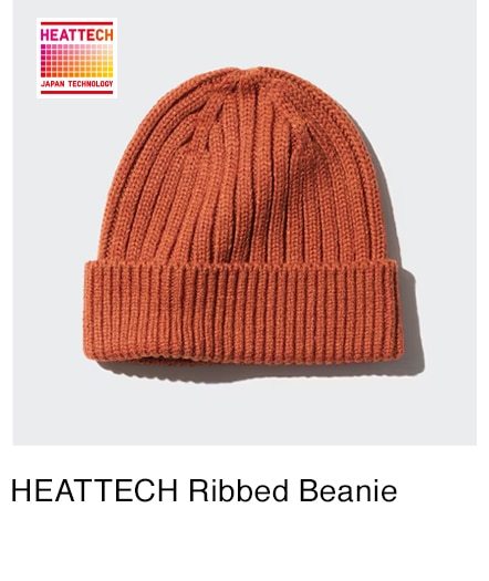 HEATTECH Ribbed Beanie