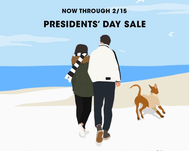 PRESIDENT'S DAY SALE