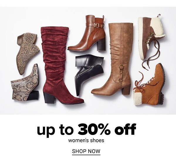 Up to 30% Off Women's Shoes - Shop Now