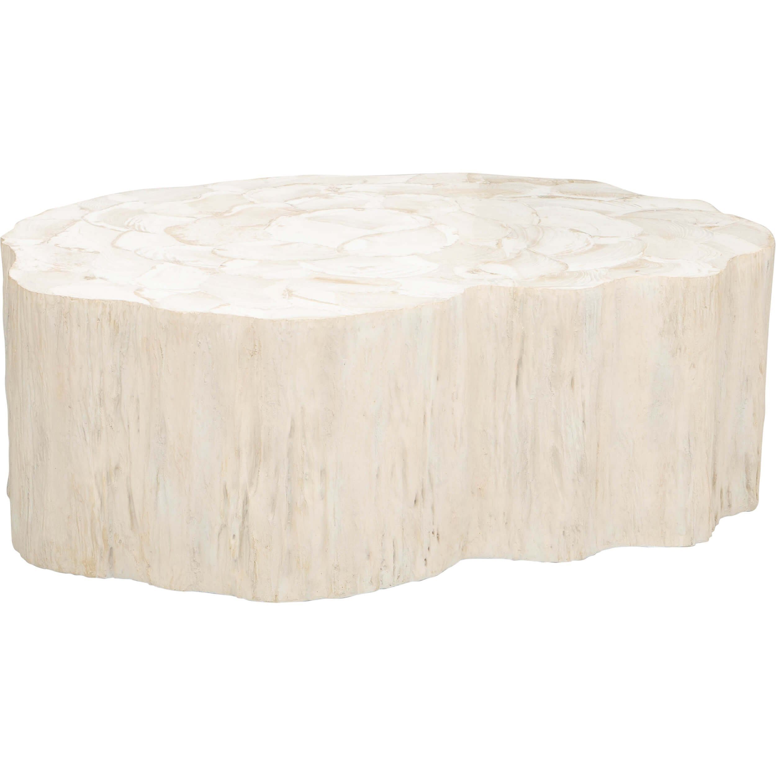 Image of Camilla Fossilized Clam Coffee Table