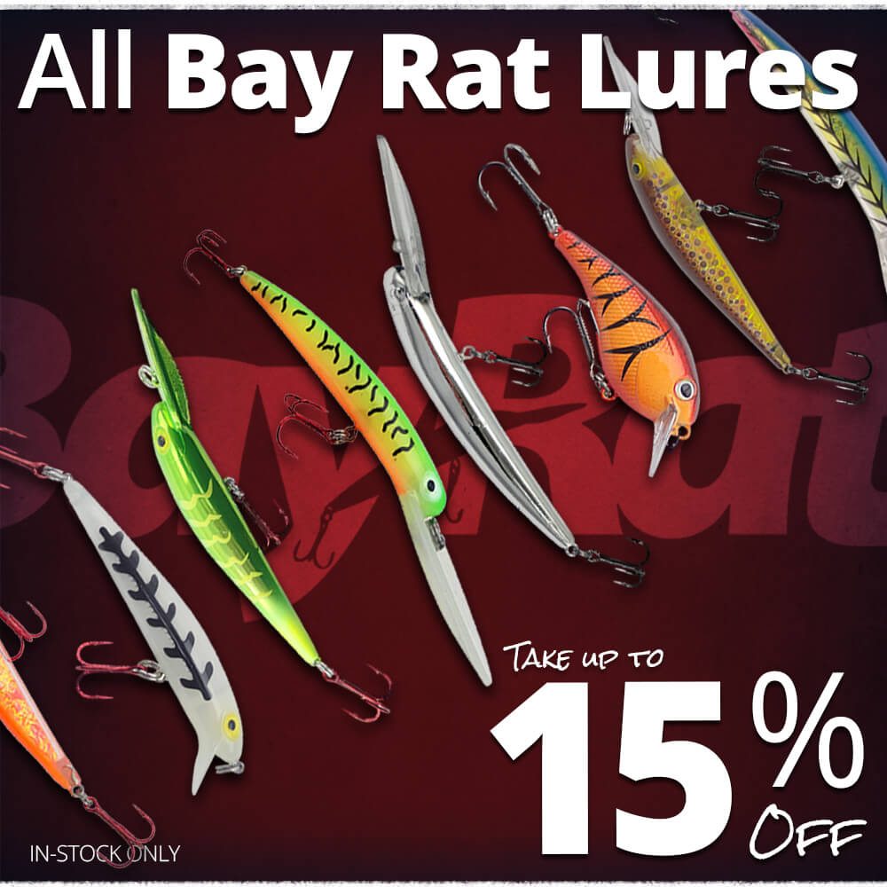 Bay Rat Lures up to 15% off