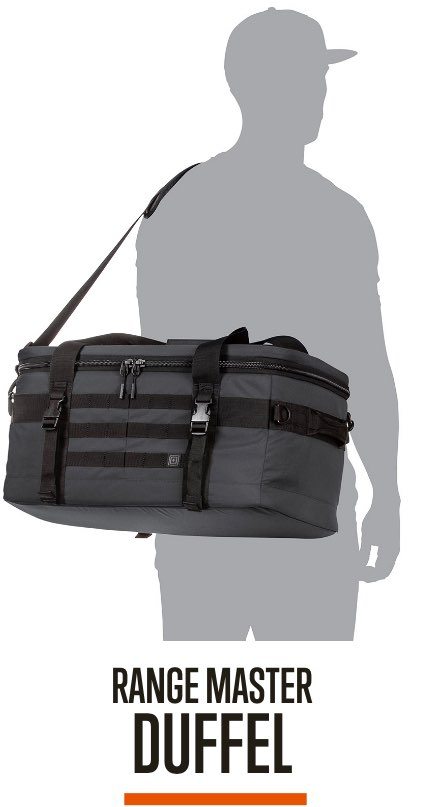 Range Master Duffel On Body