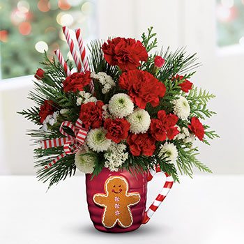 Send a Hug® Winter Sips Bouquet by Teleflora