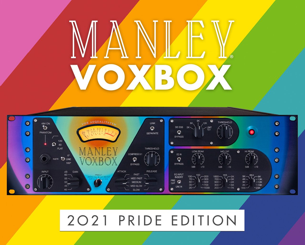 Manley VOXBOX 2021 Pride Edition