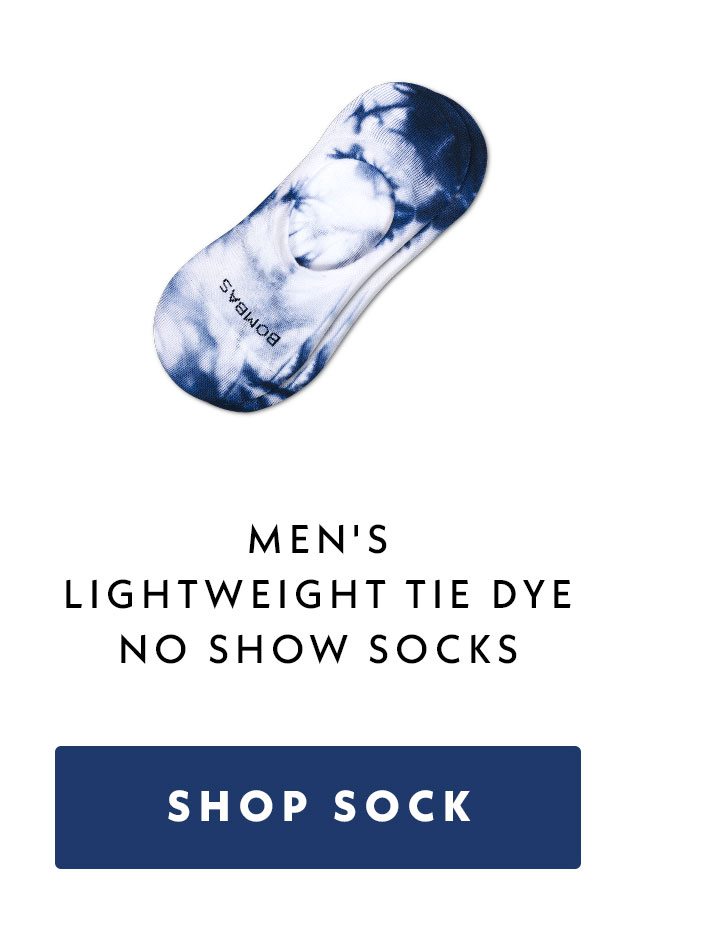 Men's Lightweight Tie Dye No Show Socks | Shop sock