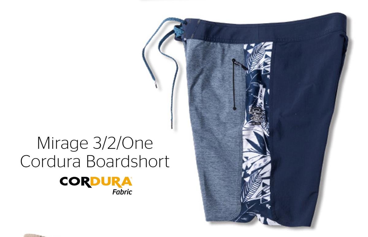 MIRAGE 3/2/ONE CORDURA BOARDSHORT