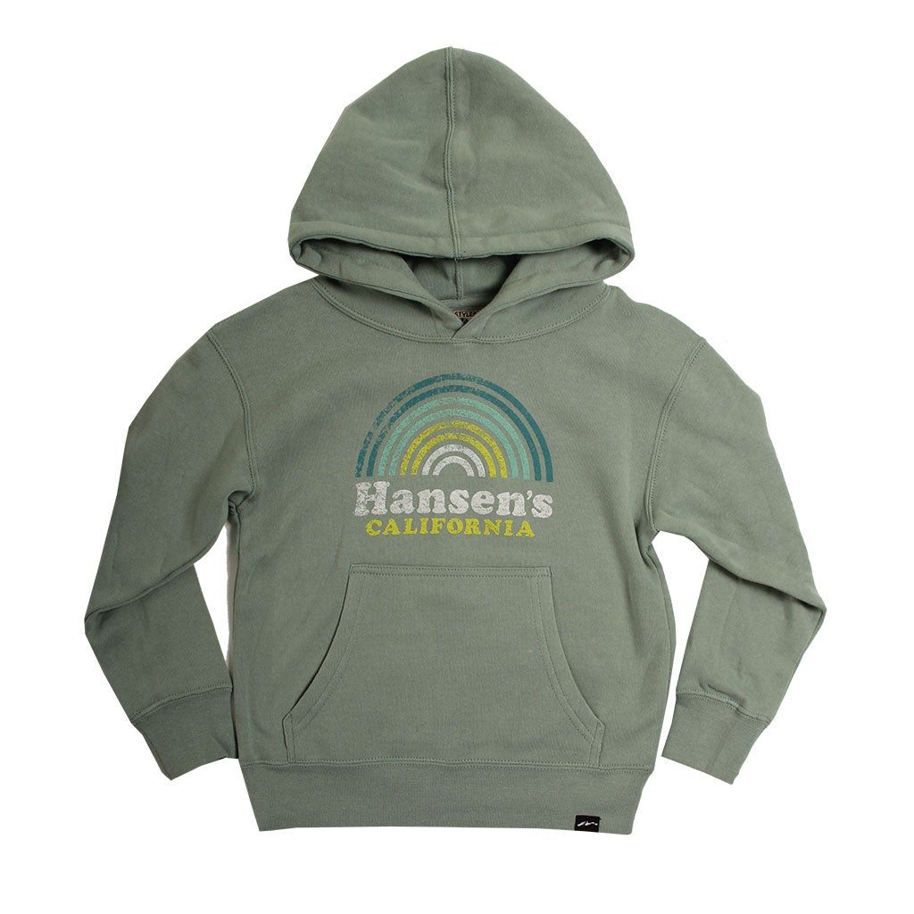 Image of Hansen Kids Sweatshirt Under The Rainbow Hooded Pullover