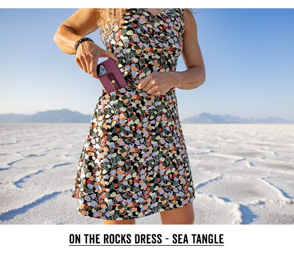 Shop the On The Rocks Dress - Sea Tangle >
