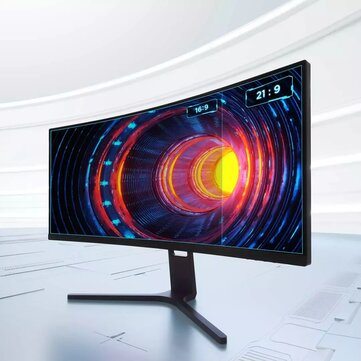 [200Hz]Xiaomi Redmi Curved 30-inch Gaming Monitor 21:9 Ultra Wide Curved Screen 200Hz High Refresh Rate AMD Free-Synchronization Technology