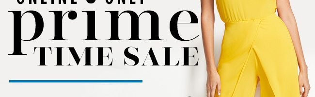 Prime Time Sale