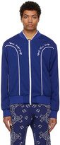 Blue Western Track Jacket