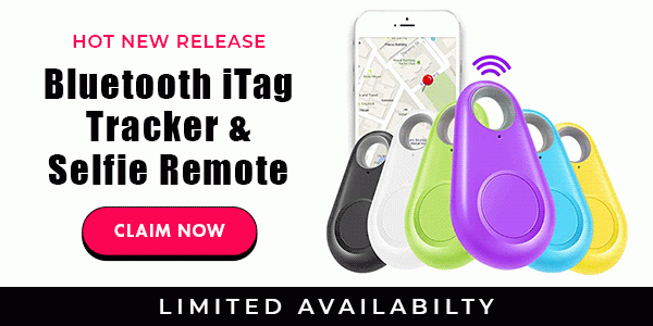 Bluetooth iTag Item Tracker & Selfie Remote