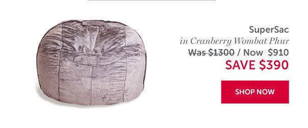 SuperSac | SAVE $390 | SHOP NOW >>