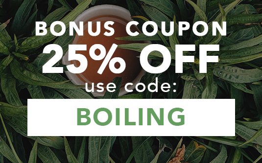 Your 25% Off Coupon - Use Code: BOILING