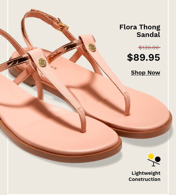 Floral Thong Sandal