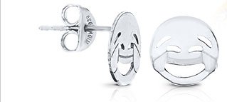 Laughing Emoji Earrings
